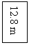 Text Box: 12.8 m